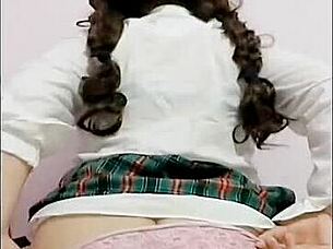 ¡qué rico culo moja braguitas orgasmo escolar!