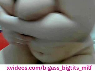 latina bbw big ass tits masturbates spits hairy pussy homemade cum explosion