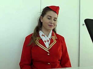 18yo kacey levert air hostess, wanna bareback this big black cock first time?