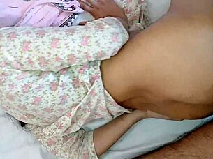 Arab granny spreads wide for intense interracial ass pounding