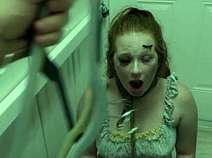 Lick that cum off my boot, you messy redhead degradation slave!