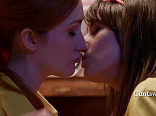 lesbian cunnilingus lana small scarlet skies
