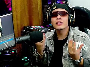 Two hot brazilian babes strip for podcast fun now!