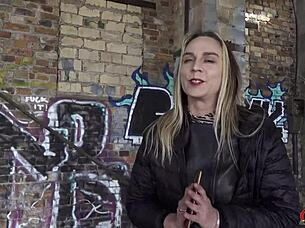 German Scout Pounds Russian Aura Sin's Round Ass Hard