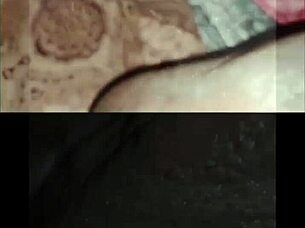 Leaked homemade clip shows juicy MILF creampie in dirty doggystyle action