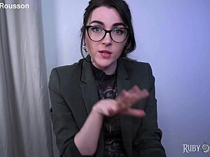 swallow my cum in this topless edging therapy session