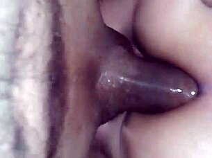 deep anal creampie fills girlfriend's ass to the hilt