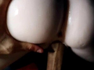 firm silicone ass pounded by monster cock again 💦🍑🔥