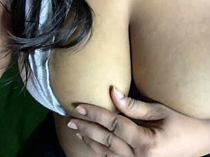 wanna see this exotic indian beauty tease her boobs then finger her wet pussy till she squirts?