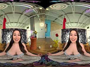 alyx star meditates solo with vibrator toy allure