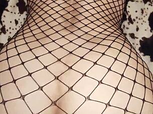 milf's fishnet ass ready for pov pounding 🔥🍑
