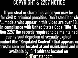 Thick Siri and Kimberly Kane strapon fuck those huge asses wildly!