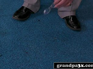 Sexy teen aroused browsing porn at video rental store