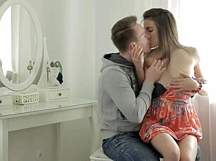 PIPER Q Nympho Face Drenched in Owen P's Massive Load!