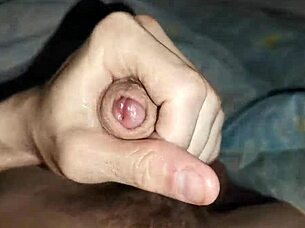 my massive cock throbbed all night keeping me up with horny urges