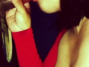 Mexican Housewife Sucks Stranger's Cock at Gloryhole for Cuckold Husband