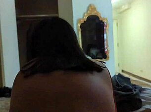 Fishnet milf fat ass rides hard cumshot tits explosion