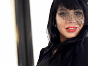 slut in funeral veil gives deep cumshot blowjob?