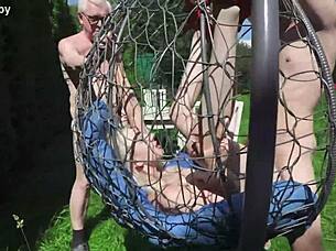 grandpa spies our outdoor assfucking cumshot rough