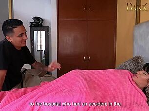 oops my anniversary party turned into wild missionary and doggy with tattooed latina babe