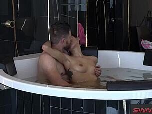 intense passionate sex with veronica leal ends in deep creampie