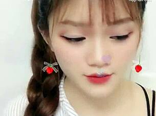 i'm that cute korean girl going live on webcam sexy vibes