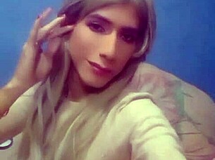 realfemboi giving it all in crossdressing bisexual amateur fun