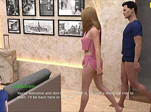 curvy 3d cutie teases erotic outfit secrets