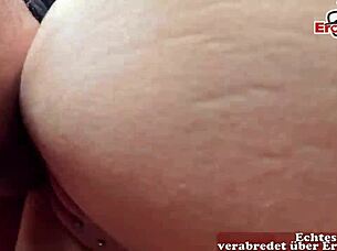 deutsche blonde milf wild bunny blind date car pickup 😘🚗