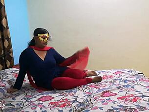 indian milf bhabhi closeup rough blowjob cum in mouth pov