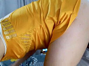 sexy french slut satin panty spandex doggystyle pov asslick dirty talk