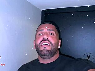 Karol Red's Backstage Christmas: Curvy Ass Rides Monster Cock