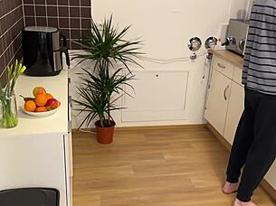 stepmom goes all out horny to drain stepson's load everywhere