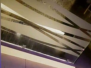 mexican redhead babe washes tight ass bathroom amateur bath