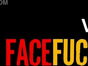 redhead latina big tits deepthroated facial cum drip