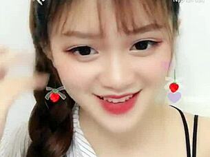 i'm that cute korean girl going live on webcam sexy vibes