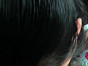 Chinese Wife Blowjob Cumshot Show