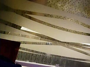 mexican redhead babe washes tight ass bathroom amateur bath