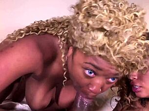 Blowjob battle: Lisa vs Nina 💦👄