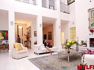 mylfex political stepmom fucks stepson doggystyle in heels and socks