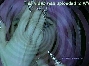 italian goddess hypnotizes with long nails draining your mind asmr