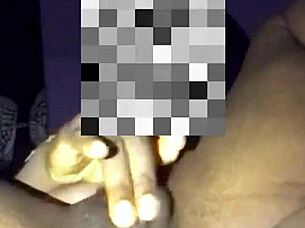 wet hairless pussy fingered with anal toys big clit swollen lips juicy masturbation