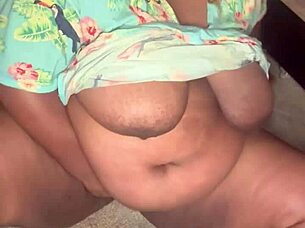 pregnant ebony wife remi fingers her juicy pussy and tight asshole 😈🔥💦