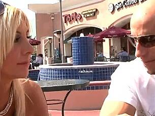 fucking big tits american cougar in lingerie with monster cock