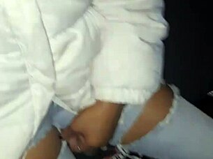 milf pays party bet with ripped clothes creampie fuck