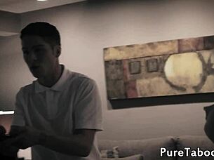 Big tits filthy babe seduces tight pussy teen!