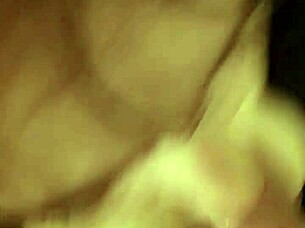 Redhead tempts with steamy poolside tit-sucking blowjob tease