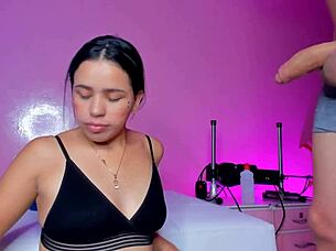 WHORE DEEPTHROATS COCKS SWALLOWS WHOLE IN SLOPPY BLOWBANG!