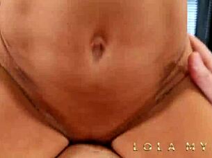 horny lola myluv ties bro and rides cock for creampie