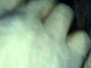 sucking and fingering ebony granny's pussy at the rest stop